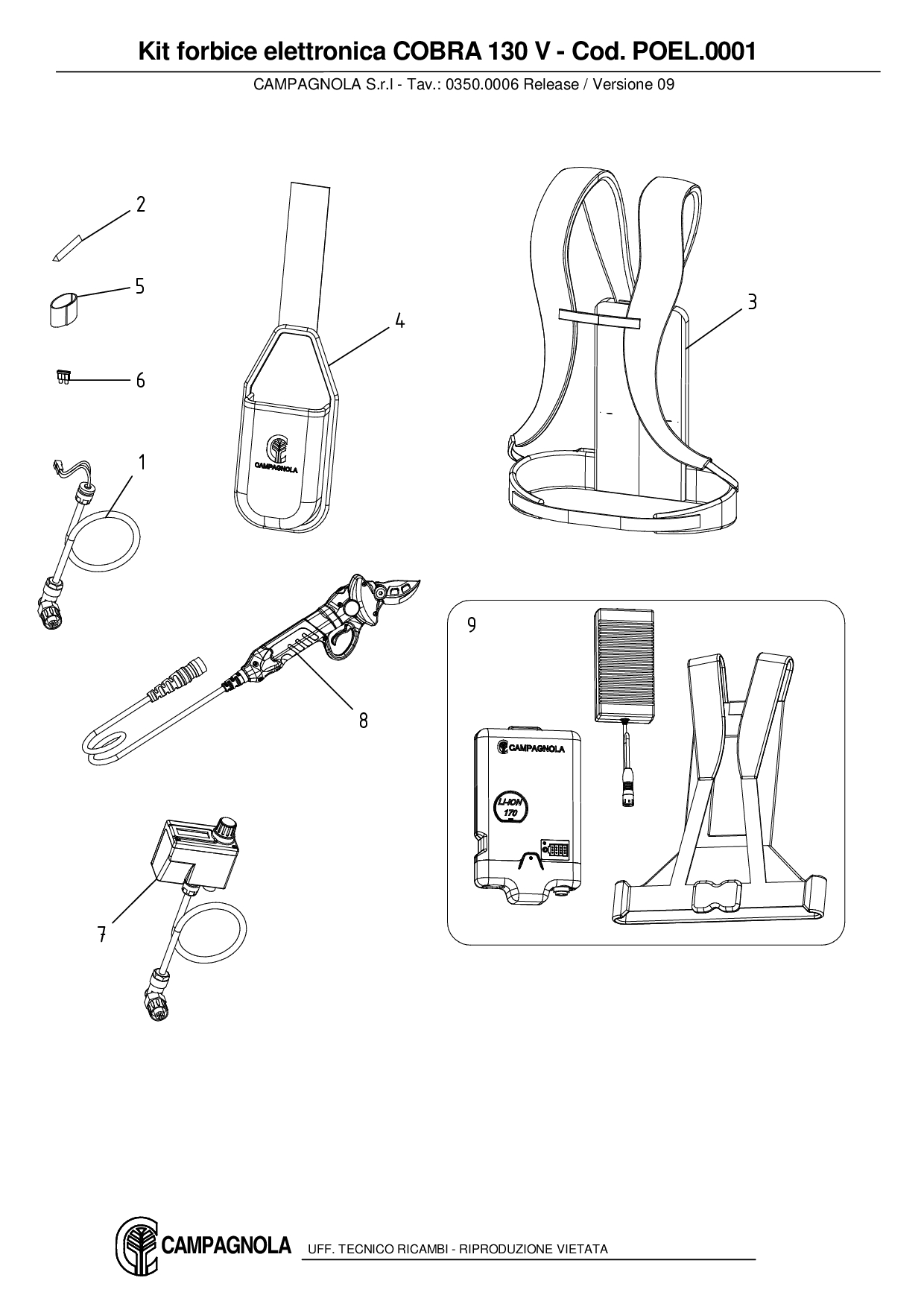 POEL.0001_Kit forbice elettronica COBRA 130 V